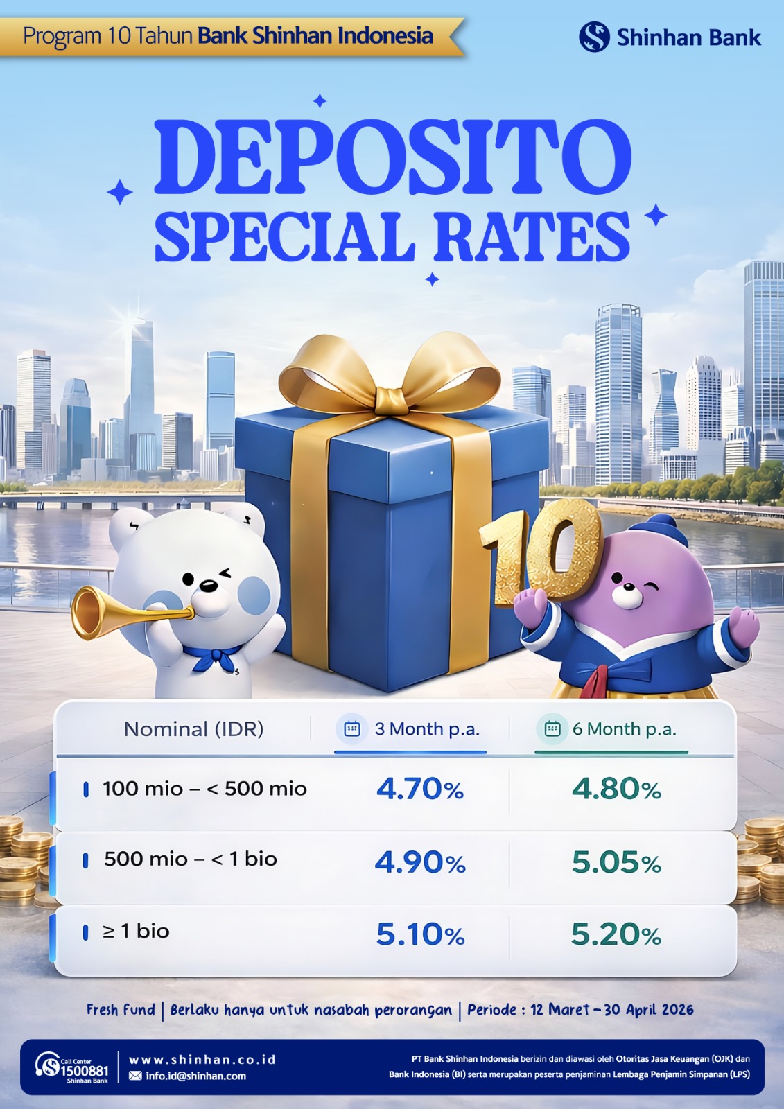 Deposito Special Rate